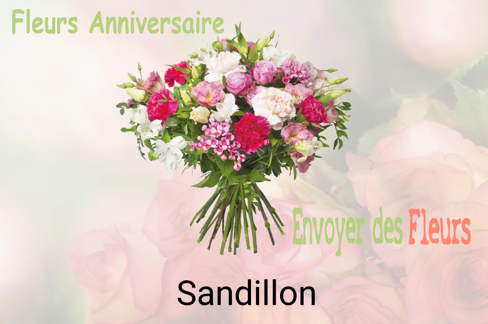 Bouquet de fleurs d’anniversaire livré à Sandillon